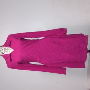 Lands End Ladies Robe Wrap style Size 10 Collared Long Sleeve Stretch